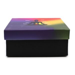 Cuenco Tibetano Yin Yang 14cm - Set Blanco y Morado India - Imagen 6