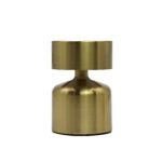 Lámpara Táctil Champiñón Plano Bronce - Recargable USB-C