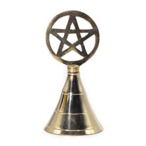 Campana de latón para altar - Pentagrama