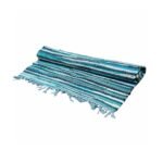 Alfombra de Trapo Turquesa Premium Algodón - 50x90 cm