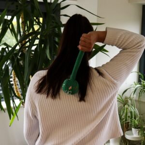 Martillo de Masaje de Ajenjo y Bambú - Verde Botánico - Imagen 4