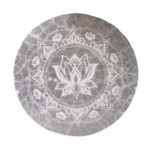 Plato Carga Mediano 10cm Lotus Mandala Decorativo - Imagen 3