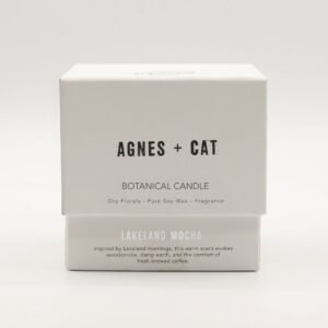 Vela de Cera de Soja Botánica Agnes + Cat – Lakeland Mocha | Aroma de Café y Cacao - Imagen 5