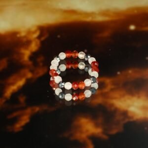 Conjunto de Anillos con Gema del Espíritu Ninfa – Inspirado en Amor y Fuego - Imagen 8