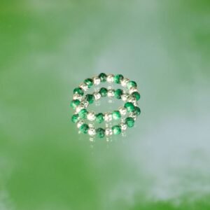 Conjunto de Anillos con Gema de Espíritu Ninfa – Inspirado en el Espíritu del Bosque - Imagen 7