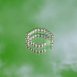 Conjunto de Anillos con Gema de Espíritu Ninfa – Inspirado en el Espíritu del Bosque - Imagen 9