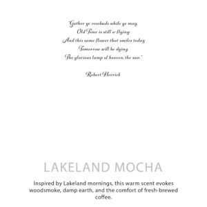 Vela de Cera de Soja Botánica Agnes + Cat – Lakeland Mocha | Aroma de Café y Cacao - Imagen 2