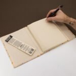 Cuaderno Artesanal Lokta de Algodón Reciclado – Grande (21x15 cm) con Marcapáginas