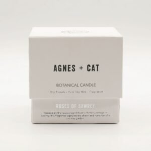 Vela de Cera de Soja Botánica Agnes + Cat – Roses of Sawrey | Aroma Floral de Rosas Inglesas - Imagen 2