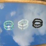 Conjunto de Anillos con Gema de Ninfa – Inspirado en el Océano sin Fin