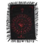 Tapete de Adivinación para Péndulo "Ancient Witch" – Diseño Ojo que Todo lo Ve (30x46,5 cm)